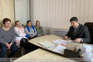 Проект изменений и дополнений Конституции Республики Беларусь обсудили в расчетном центре №2 Витебска