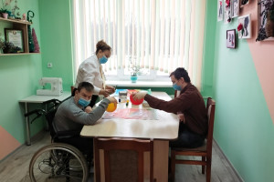 Отделение дневного пребывания для инвалидов ТЦСОН Городокского района отметило новоселье