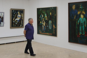 Выставочные проекты «Славянского базара» открыла экспозиция работ народного художника Беларуси Леонида Щемелева