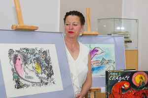 В Арт-центре Марка Шагала в день рождения художника состоялась презентация книг из личной библиотеки Марка Шагала, переданных в дар наследниками Мастера
