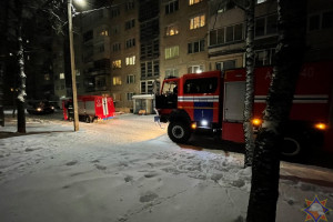 В Витебске пожарный извещатель спас жизнь пенсионеру