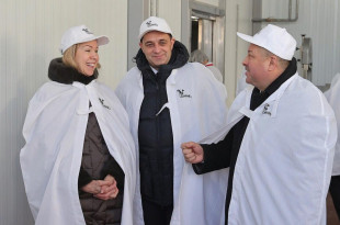 Два новых производственных объекта открыло в деревне Тригубцы Витебского района ОАО "Витебская бройлерная птицефабрика"