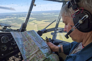 Витебские спасатели проводят авиамониторинг водоемов и лесных массивов при содействии пилотов и воздушных бортов авиации МЧС