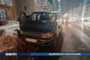Пешеход попал в больницу в результате ДТП на проспекте Черняховского в Витебске