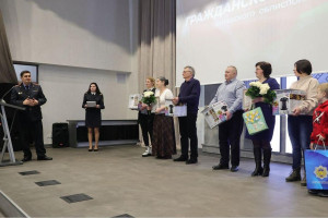 В УВД Витебского облисполкома чествовали номинантов акции «Гражданское мужество»