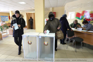 По состоянию на 18:00 явка на участки для голосования в Витебской области  составляет 78,03 %