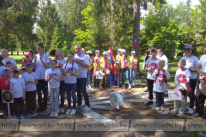 В оздоровительном лагере "Спартаковец" у деревни Барвин прошел праздник Витебского района