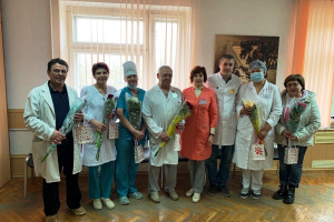 Профком Витебской областной клинической больницы выразил благодарность сотрудников клиники, имеющих статус ликвидаторов последствий аварии на Чернобыльской АЭС