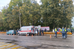 В Бешенковичах в результате ДТП пострадала школьница