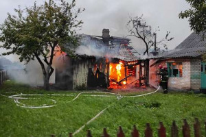 Два трупа обнаружили спасатели при тушении пожара в Орше