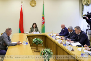 Председатель Совета Республики Наталья Кочанова провела личный прием граждан в Витебске