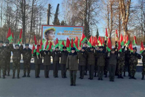 Торжественный митинг по случаю Дня Конституции Республики Беларусь прошел в 19-й отдельной гвардейской бригаде
