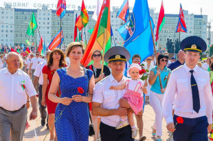 Витебск вместе со всей страной отмечает День Независимости