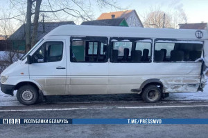 Пассажир маршрутки погиб в ДТП в Полоцком районе