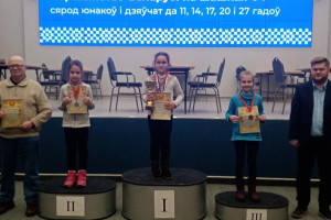 Учащаяся гимназии № 7 Анастасия Буторович одержала победу на первенстве Беларуси по шашкам в Минске