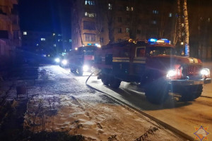 «Дети были напуганы и плакали…» Работники МЧС спасли 6 человек на пожаре квартиры в Витебске