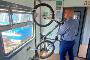 Места для велосипедов появятся во всех поездах региональных линий экономкласса БЖД