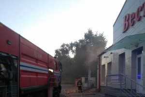 Пожарная автоматика обнаружила возгорание в одном из магазинов Витебска