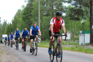 Следователи Беларуси и России приняли участие в совместном велопробеге от Пскова до Брестской крепости