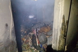 На пожаре в Витебске женщина отравилась продуктами горения, ее госпитализировали