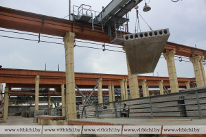 Экспортно ориентированную продукцию, благодаря проведенной модернизации, производят в Витебске на заводе сборного железобетона № 3