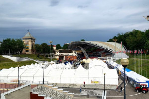 Экспозиционная площадь павильонов на Международном экономическом форуме превысит 2 тысячи квадратных метров