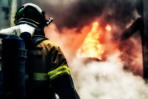 В Витебске в первых числах января на пожарах было спасено трое человек, один погиб