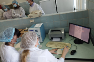 На профориентацию витебские школьники пришли в Витебский областной клинический кардиологический центр