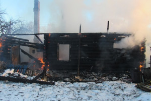 Мужчина спас соседку-пенсионерку на пожаре в Полоцком районе