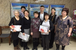 Волонтеров ТЦСОН Железнодорожного района поздравили с Днем женщин