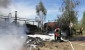 Три человека пострадали в результате пожара на объекте хранения нефтяной эмульсии в Витебске 