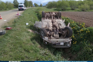 В Витебском районе водитель совершил ДТП и скрылся с места происшествия