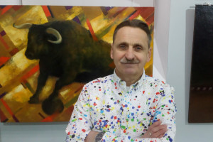 Сон модерниста: персональная выставка живописи Олега Захаревича открыта в Художественном музее Витебска