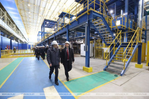 Головченко: государство оказало поддержку Миорскому металлопрокатному заводу