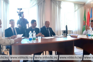 Витебскую область с рабочим визитом посетил Министр юстиции Республики Беларусь Сергей Хоменко