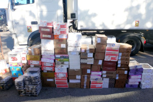 Витебские таможенники не допустили ввоза из России в Беларусь трех тонн продуктов питания без сопроводительных документов
