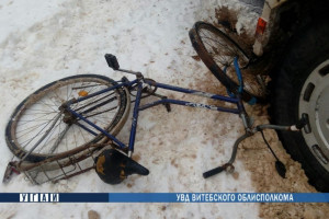 В Ушачском районе пьяный велосипедист попал под колеса МАЗа