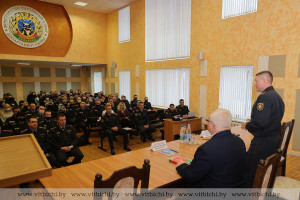 В Витебске в обсуждении проекта Конституции Республики Беларусь приняли участие сотрудники Департамента охраны