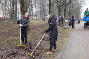 В Витебске стартовал месячник по санитарной очистке и благоустройству