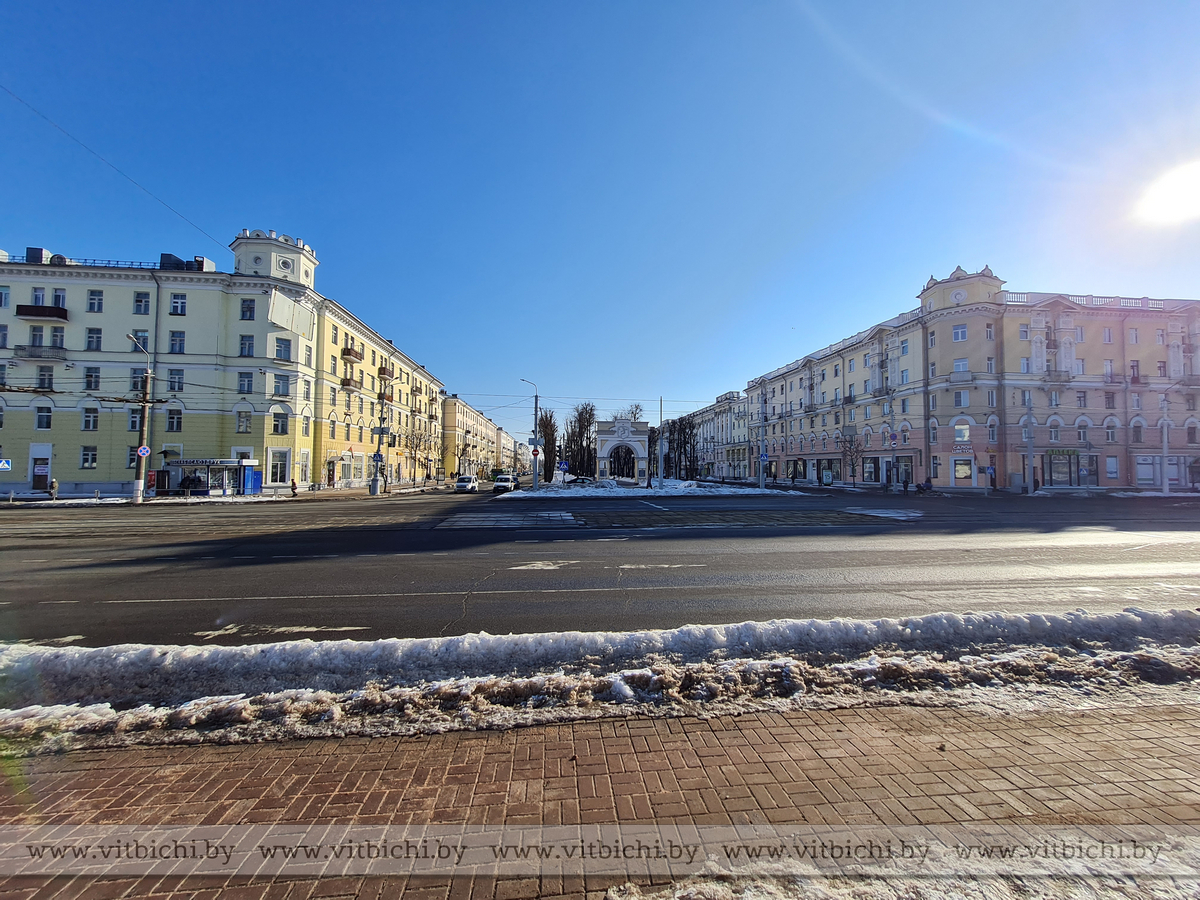 Старый альбом: как выглядела Привокзальная площадь в Витебске 97 лет назад