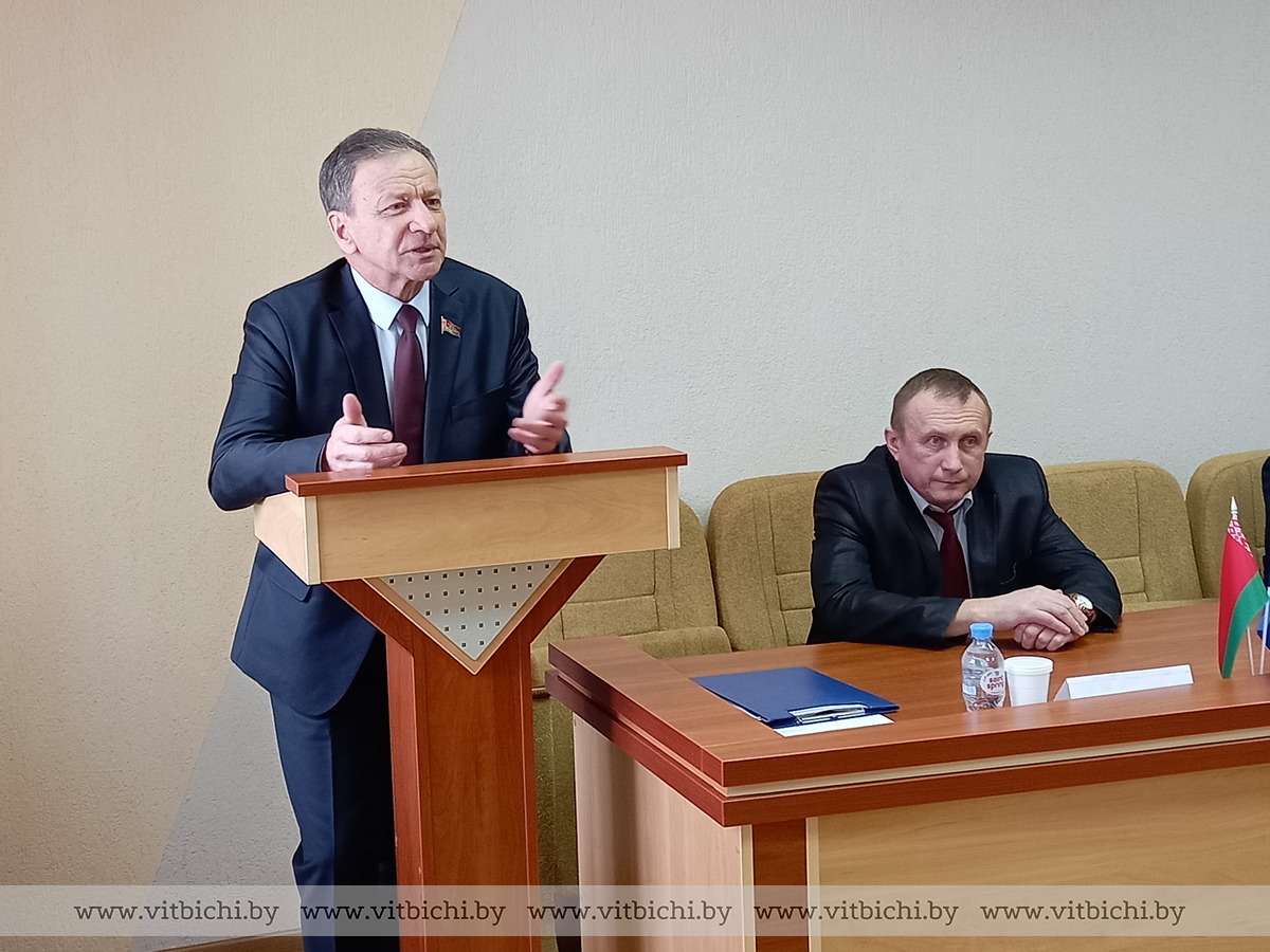 Проголосовать за свое будущее. Депутат Палаты представителей Виктор  Николайкин встретился с коллективом филиала «Витебскэнергоспецремонт»