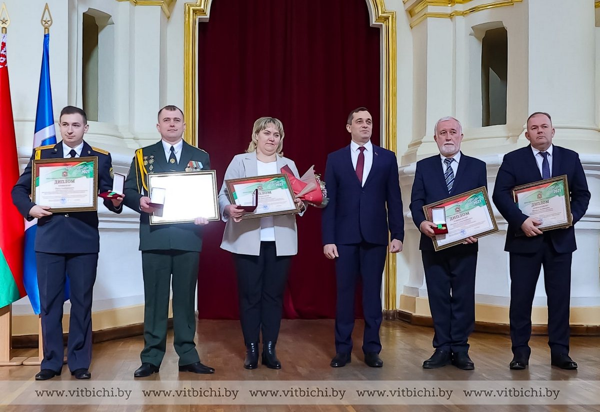 Церемония чествования лауреатов почетного звания «Человек года  Витебщины—2021» состоялась 15 марта в Софийском соборе в Полоцке