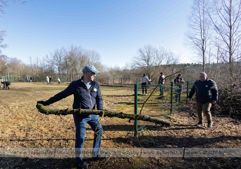 Субботник в Витебске 29 марта