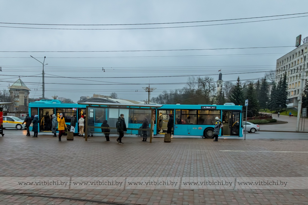 Автобусная остановка в Витебске Автобусная остановка в Витебске