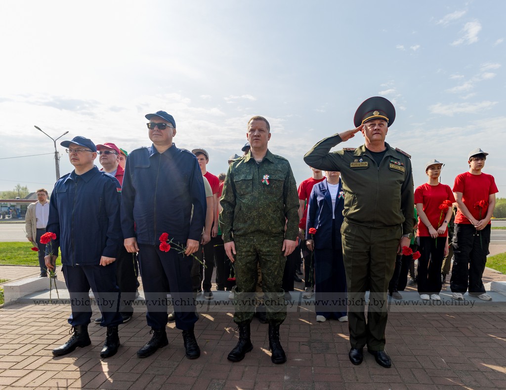 Возле Мемориального комплекса «5-й полк» в Витебске заложили аллею Памяти 