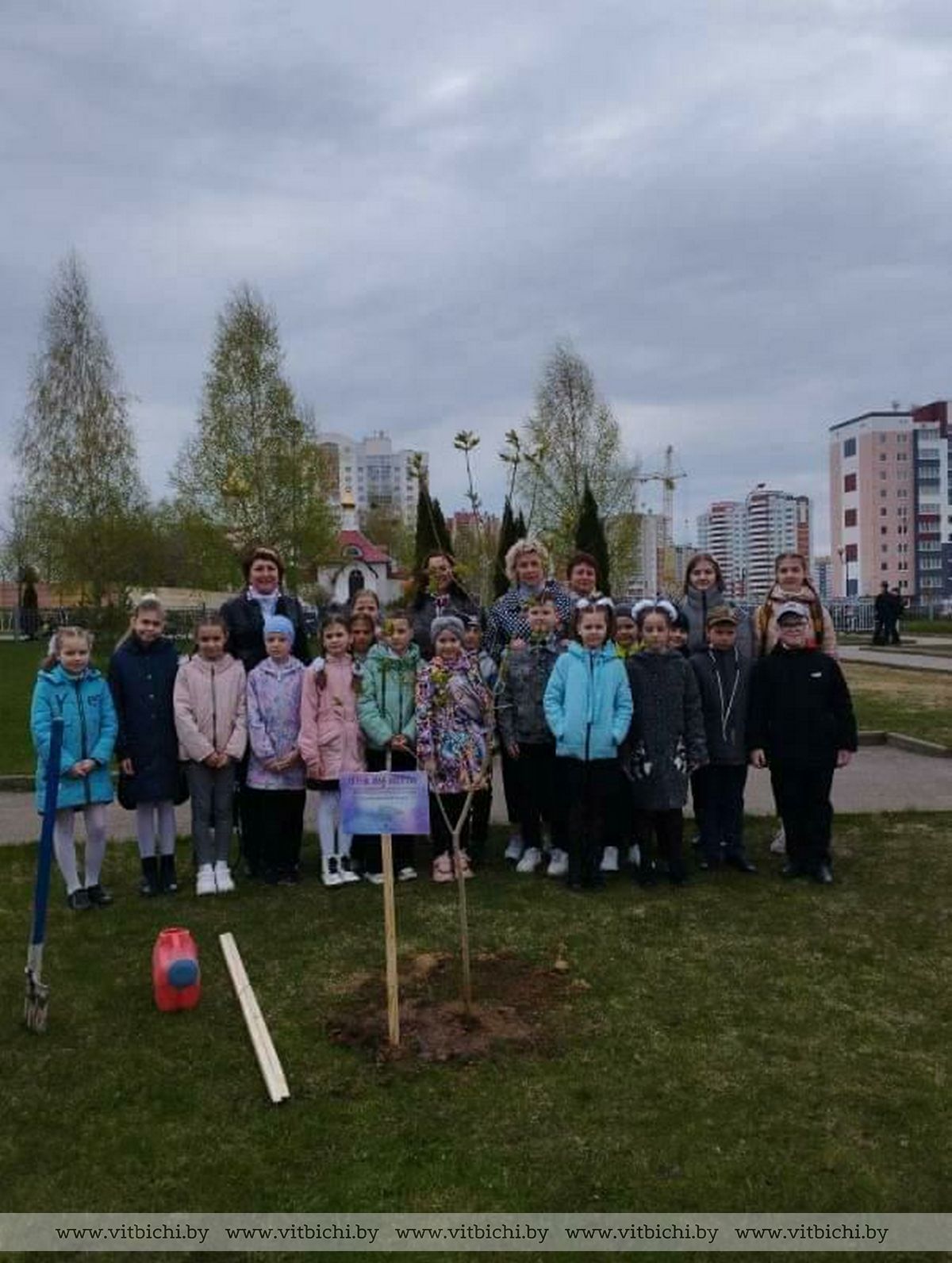 В Витебске вблизи СШ №46 имени И.Х. Баграмяна заложили 