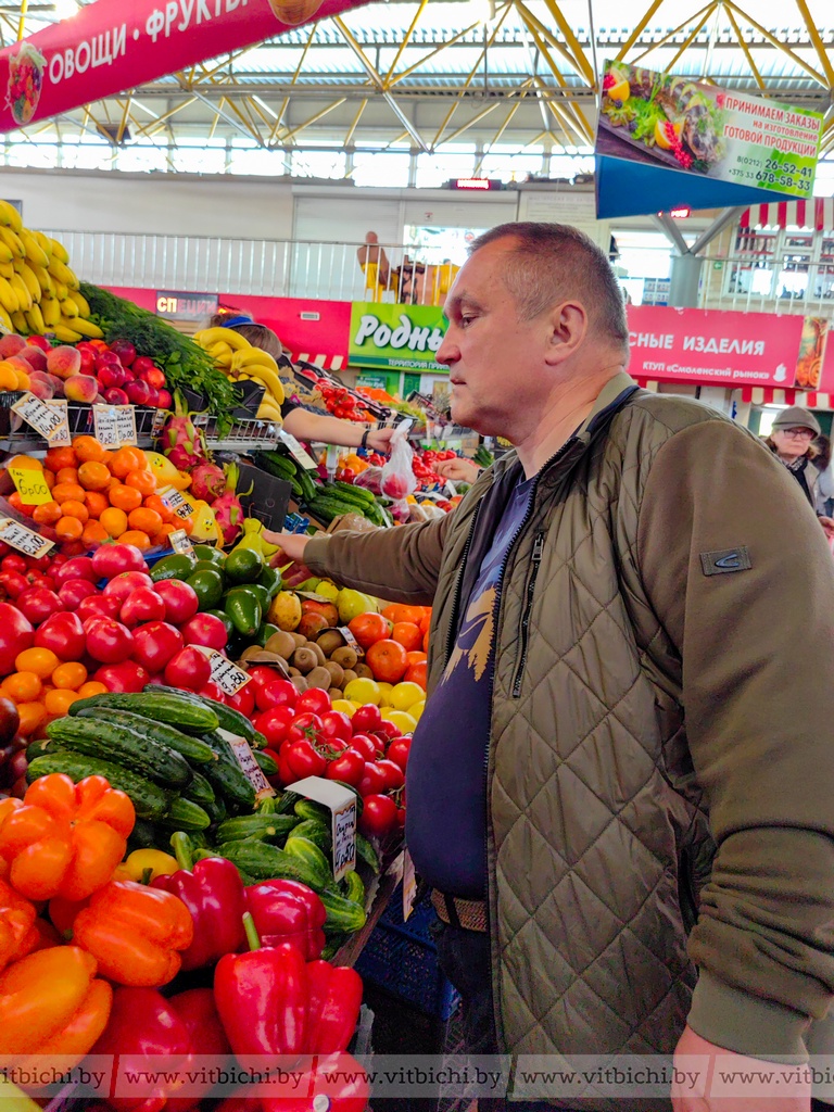 Председатель Витебского городского Совета депутатов Ольга Иванова провела  мониторинг цен на социально значимые товары на Смоленском рынке Витебска |  Новости | Витебск| Новости Витебска |Витебский горисполком