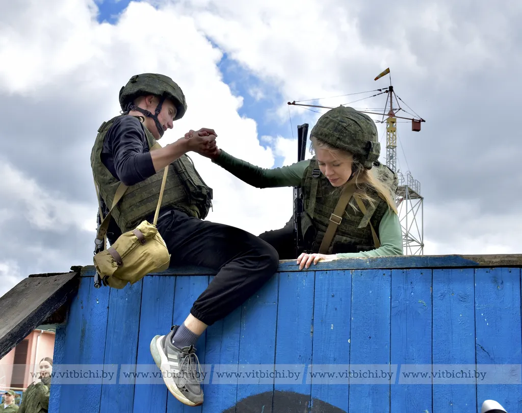 Областной этап военно-прикладной игры «Прорыв» прошел в Витебске