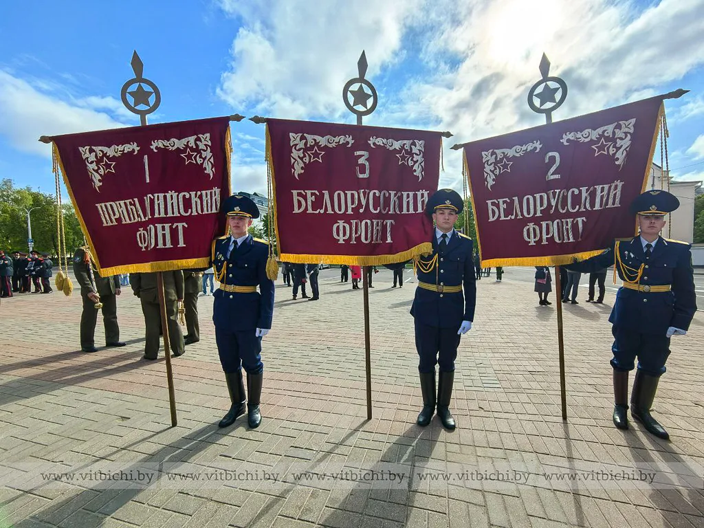 К шествию в честь Дня Победы в Витебске всё готово