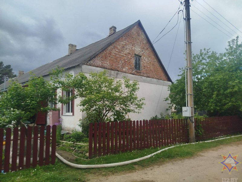 В поселке Воропаево Поставского района при пожаре погиб пожилой мужчина